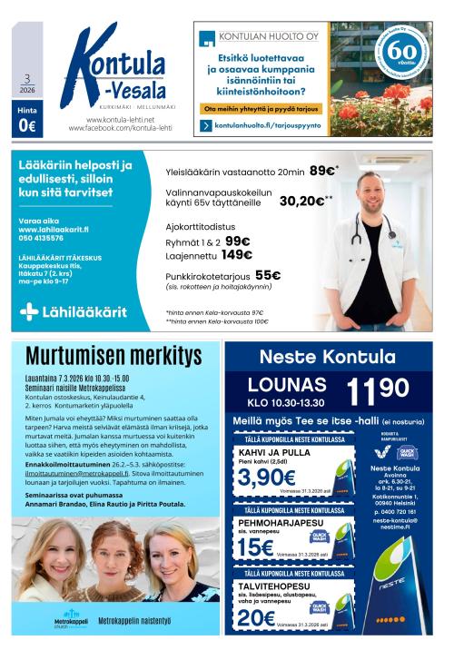 Kontula-Vesala -lehti 19.2.2026