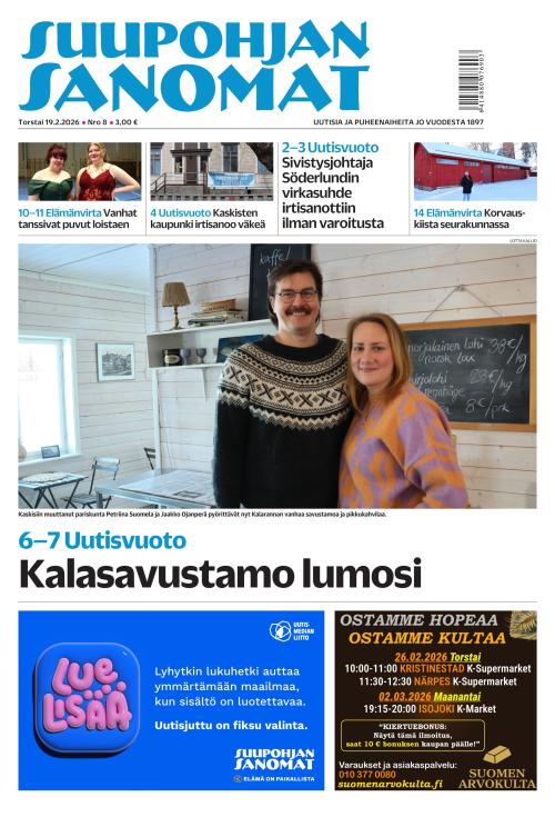 Suupohjan Sanomat 19.2.2026
