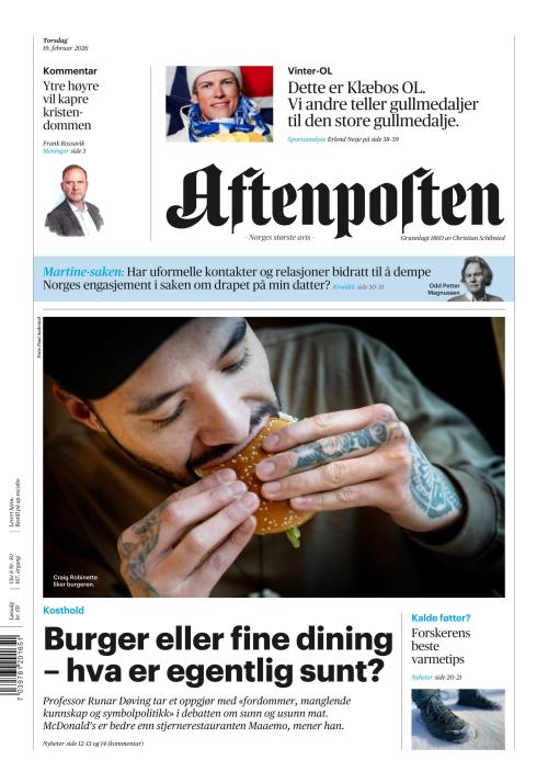 Aftenposten 19.2.2026