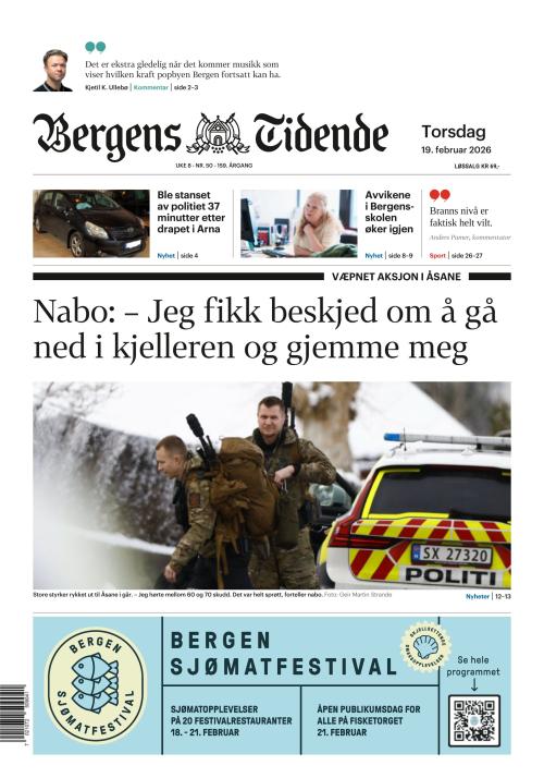 Bergens Tidende 19.2.2026