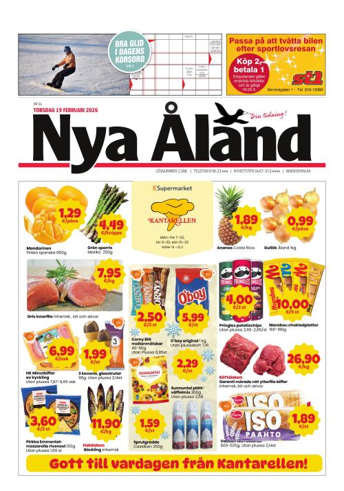 Nya Åland 19.2.2026