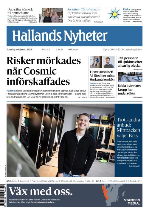 Hallands Nyheter 19.2.2026