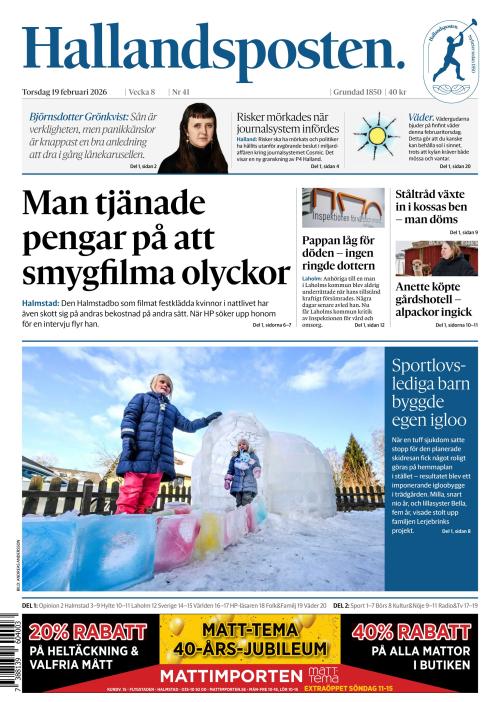 Hallandsposten 19.2.2026