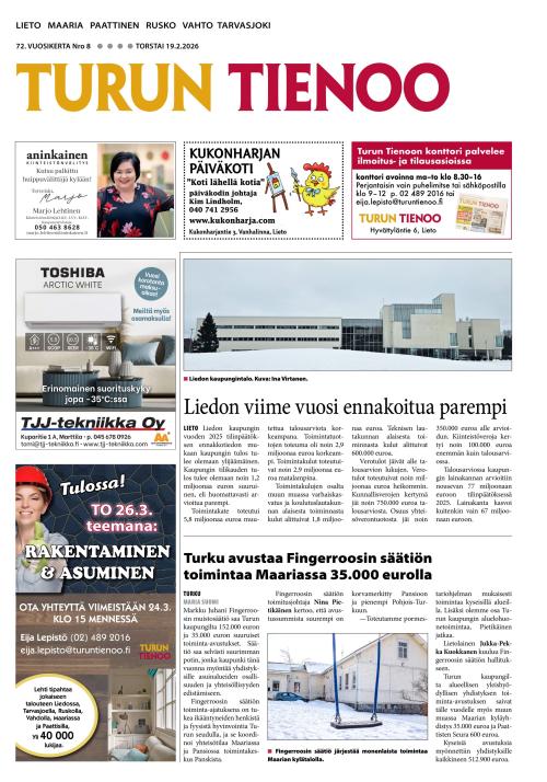 Turun Tienoo 19.2.2026