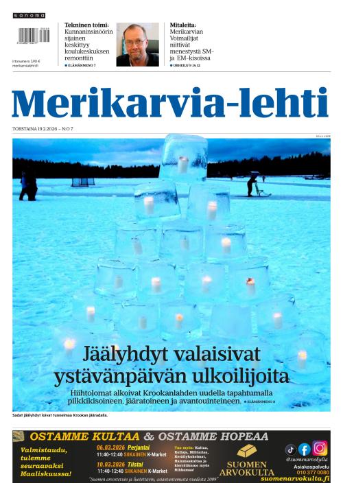 Merikarvia-lehti 19.2.2026