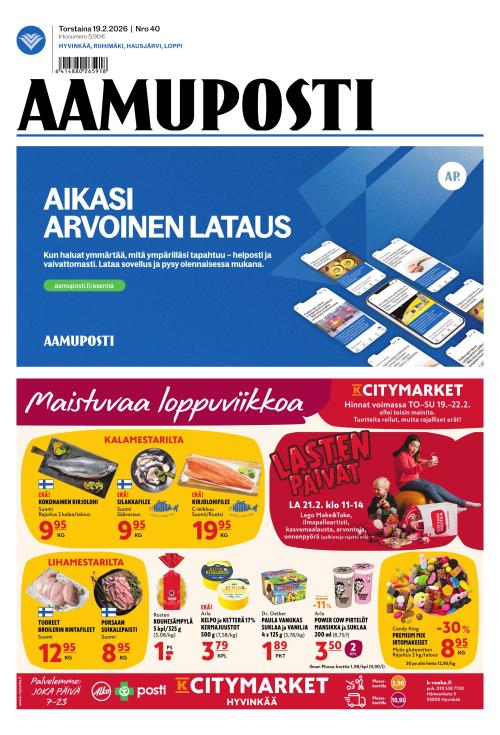 Aamuposti 19.2.2026