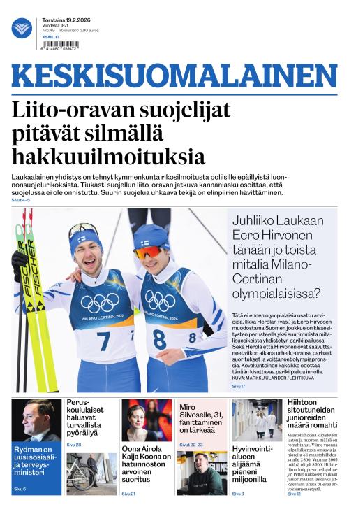 Keskisuomalainen 19.2.2026