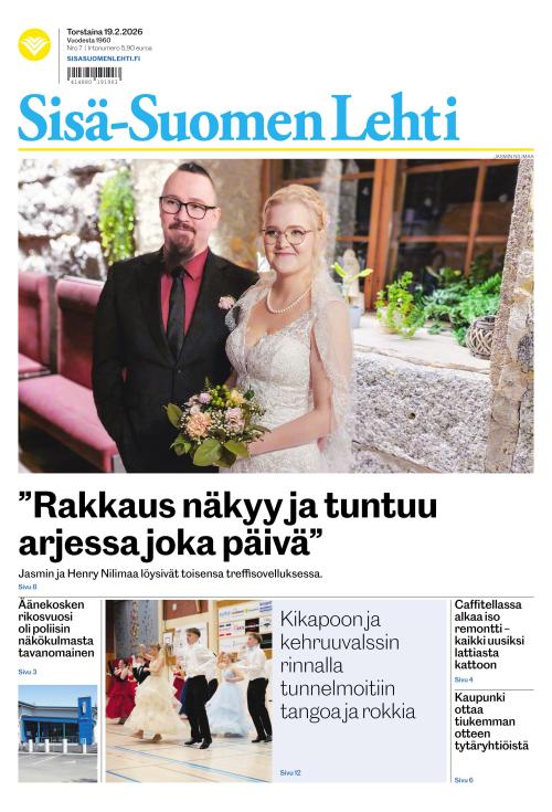 Sisä-Suomen Lehti 19.2.2026