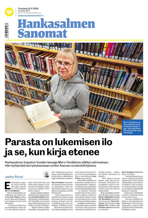 Hankasalmen Sanomat 19.2.2026