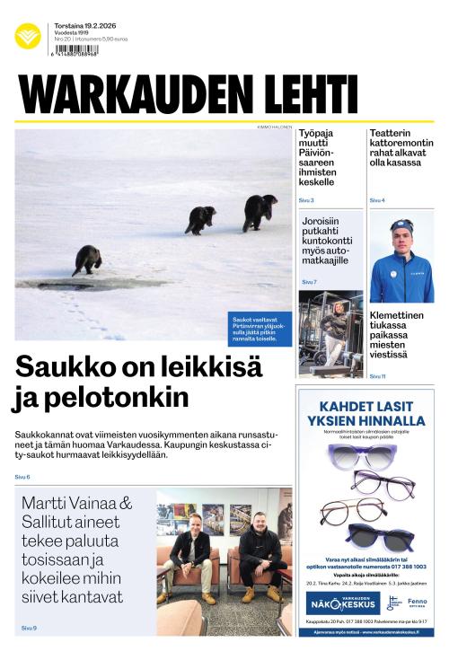 Warkauden Lehti 19.2.2026