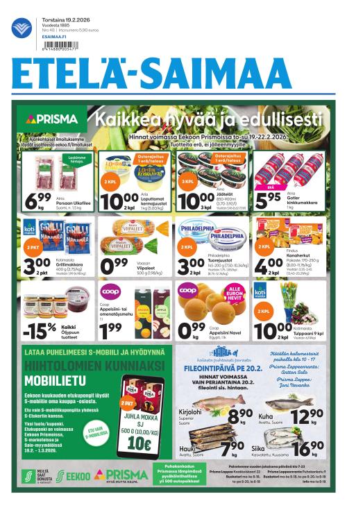 Etelä-Saimaa 19.2.2026