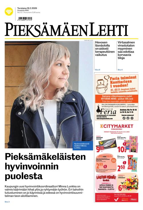 Pieksämäen lehti 19.2.2026