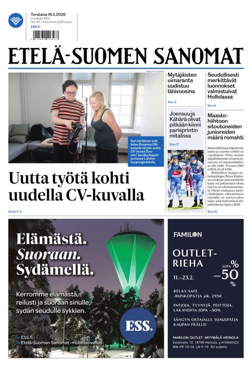 Etelä-Suomen Sanomat 19.2.2026