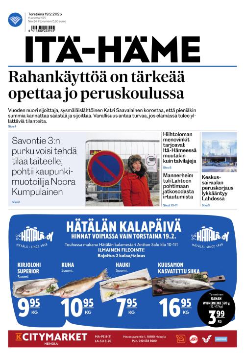 Itä-Häme 19.2.2026