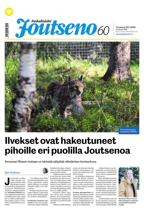 Paikallislehti Joutseno 19.2.2026