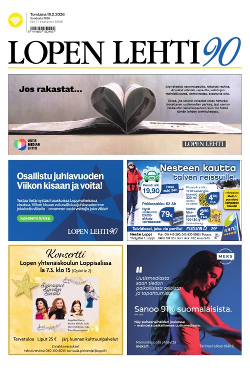 Lopen Lehti 19.2.2026