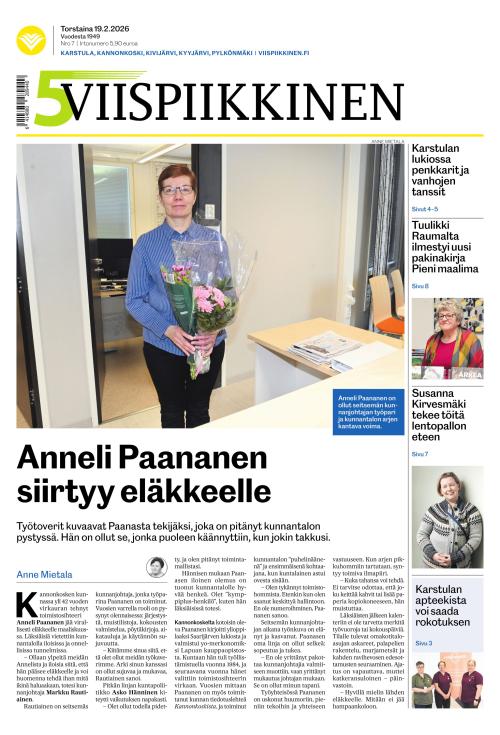 Viispiikkinen 19.2.2026