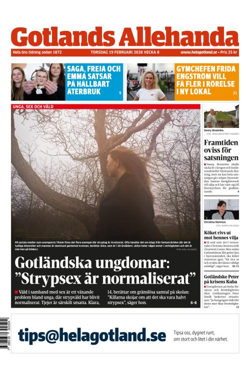 Gotlands Allehanda 19.2.2026