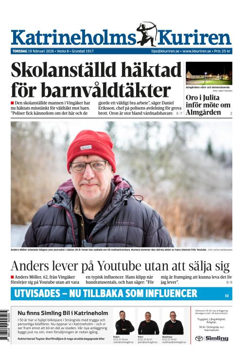 Katrineholms-Kuriren 19.2.2026