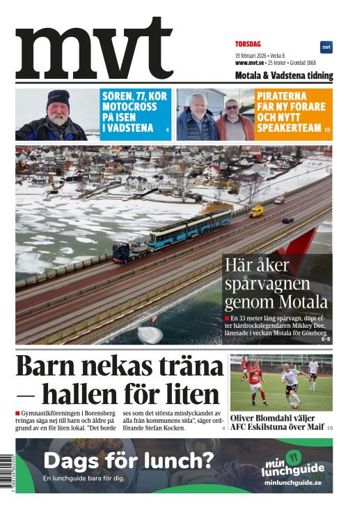 Motala Vadstena Tidning 19.2.2026