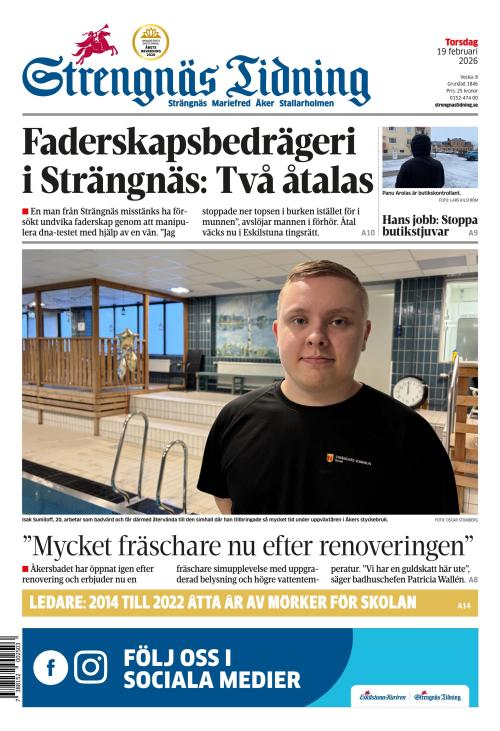 Strengnäs Tidning 19.2.2026