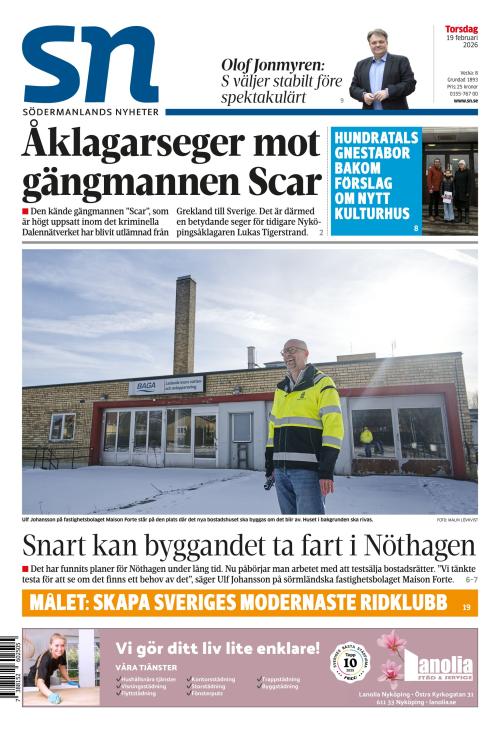 Södermanlands Nyheter 19.2.2026