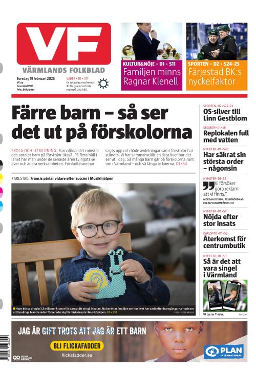 Värmlands Folkblad 19.2.2026