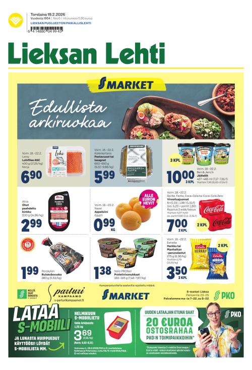 Lieksan Lehti 19.2.2026