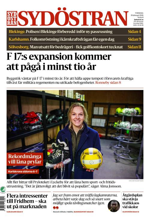 Sydöstran 19.2.2026