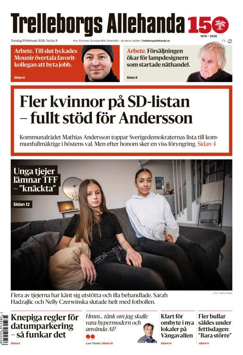 Trelleborgs Allehanda 19.2.2026