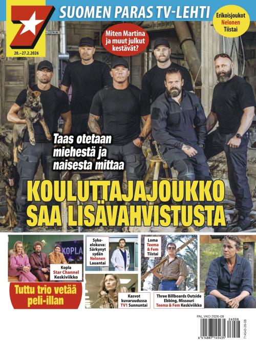 Seiska TV-liite 8/2026