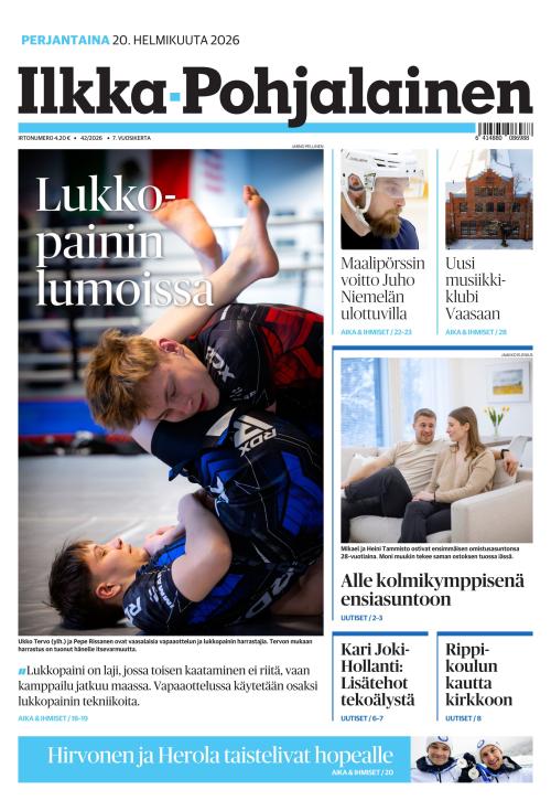 Ilkka-Pohjalainen 20.2.2026