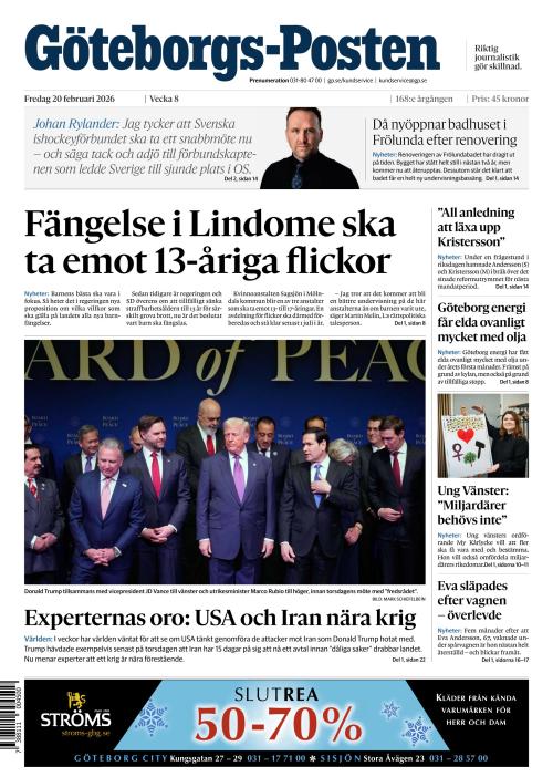 Göteborgs-Posten 20.2.2026