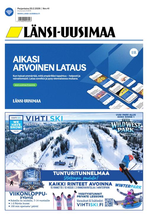 Länsi-Uusimaa 20.2.2026