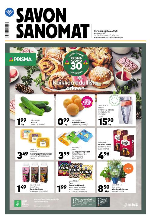 Savon Sanomat 20.2.2026