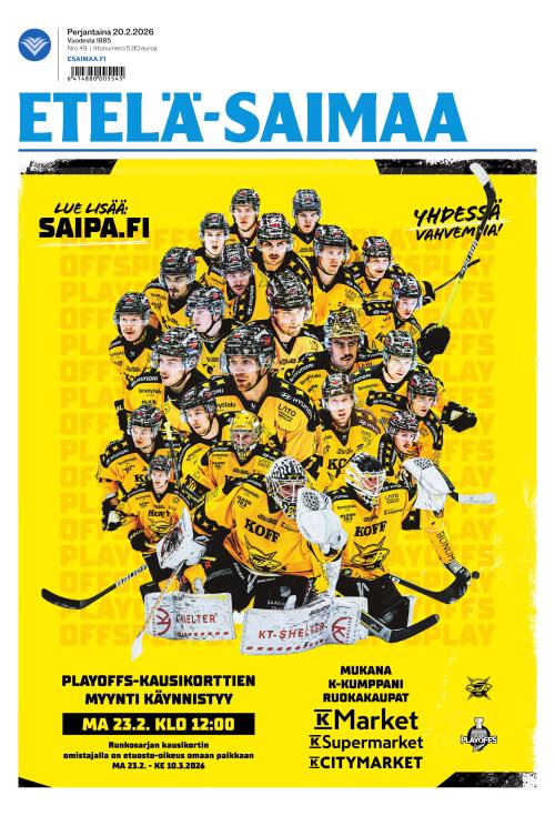 Etelä-Saimaa 20.2.2026