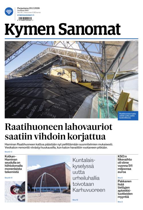 Kymen Sanomat 20.2.2026