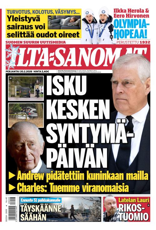 Ilta-Sanomat 20.2.2026