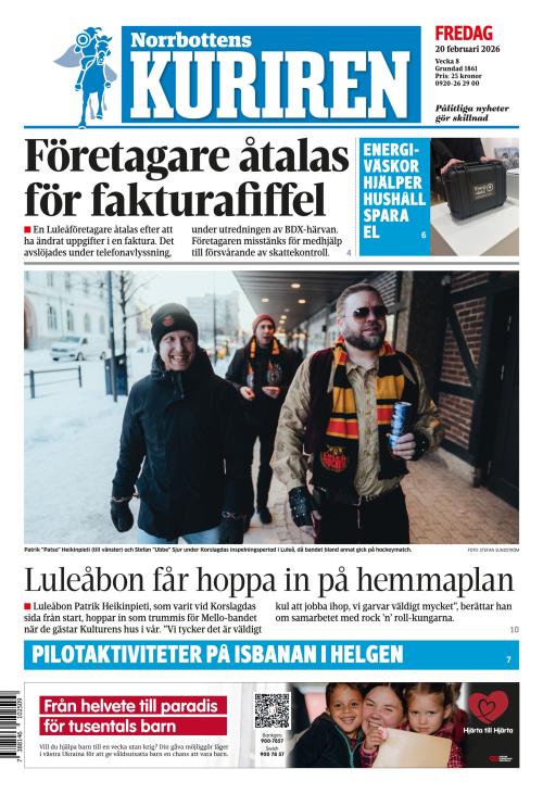Norrbottens-kuriren 20.2.2026