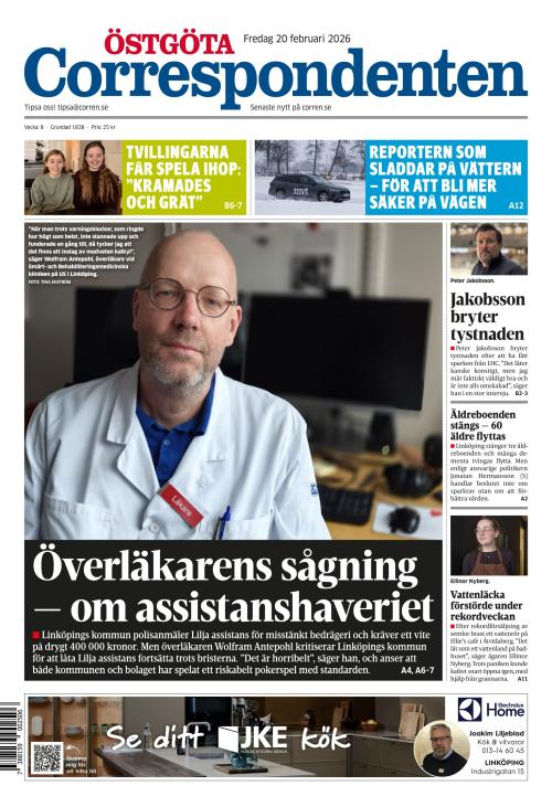Östgöta Correspondenten 20.2.2026