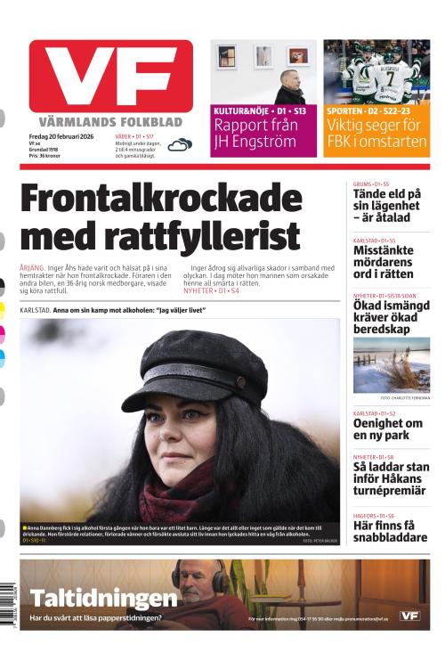Värmlands Folkblad 20.2.2026