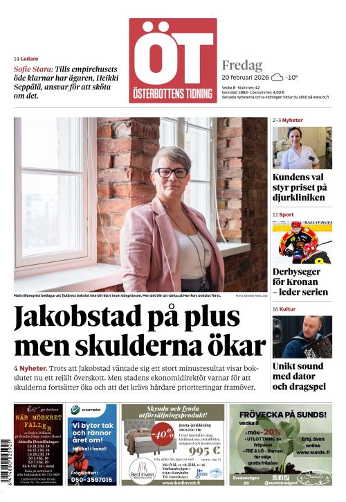 Österbottens Tidning 20.2.2026