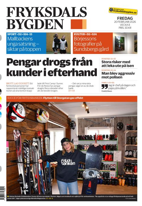 Fryksdals-Bygden 20.2.2026