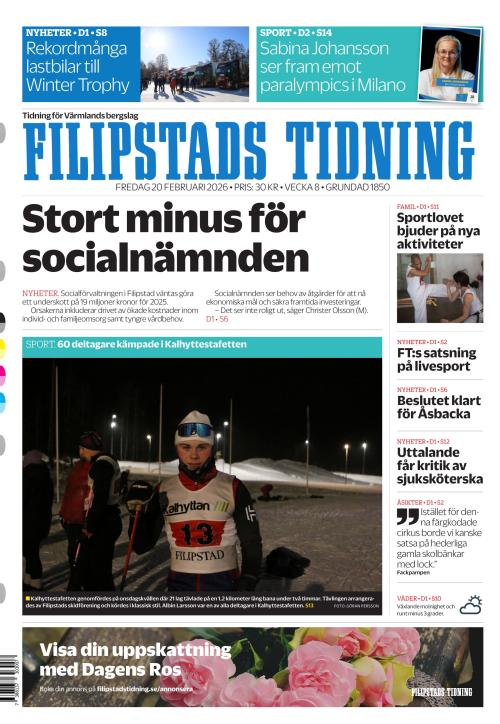 Filipstads Tidning 20.2.2026
