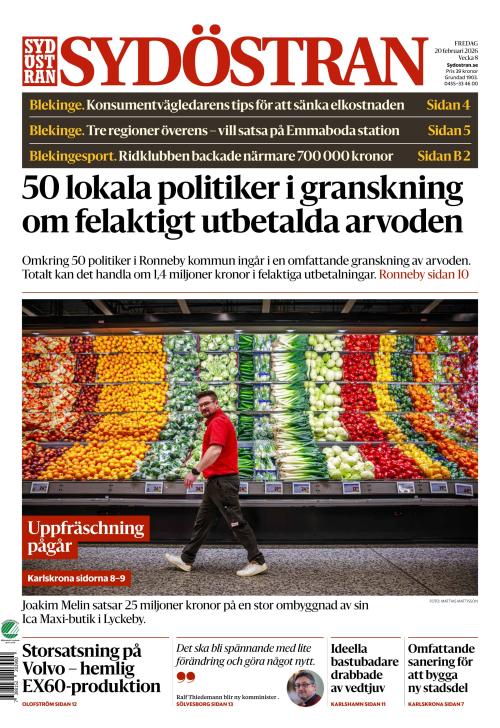 Sydöstran 20.2.2026