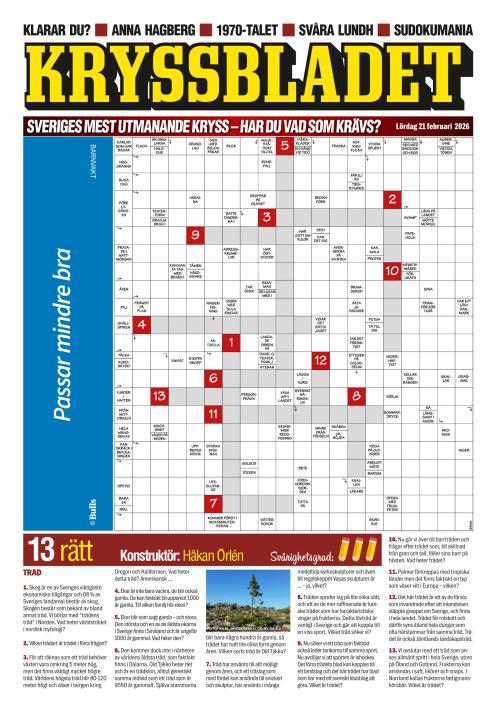 Aftonbladet Lördag 21.2.2026