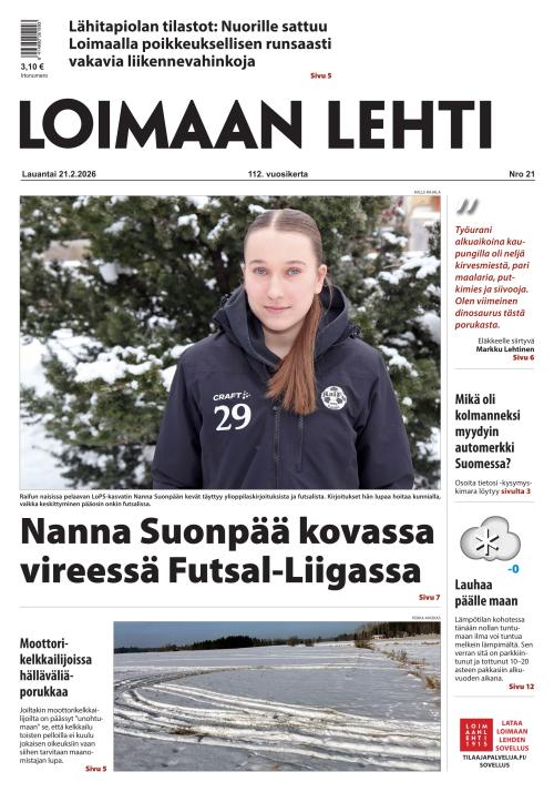 Loimaan Lehti 21.2.2026