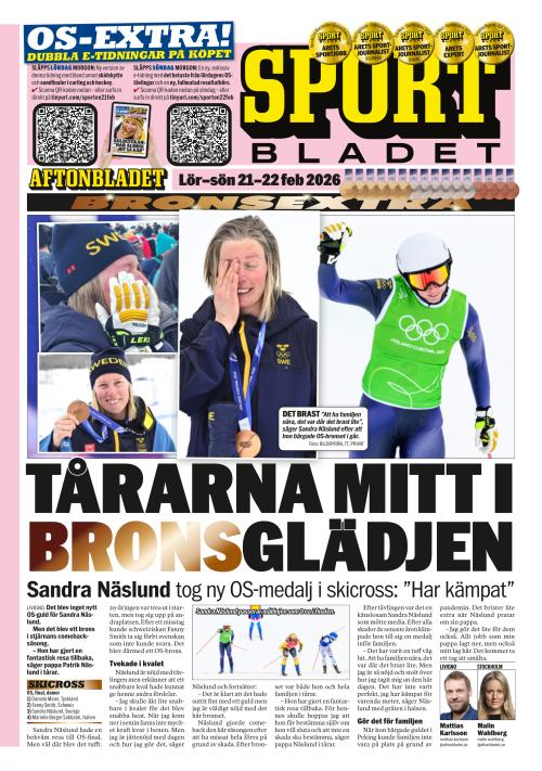Aftonbladet Sportbladet 21.2.2026