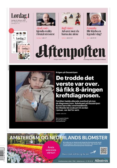Aftenposten 21.2.2026