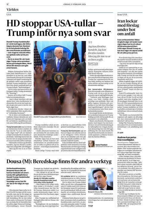 Hallands Nyheter 21.2.2026